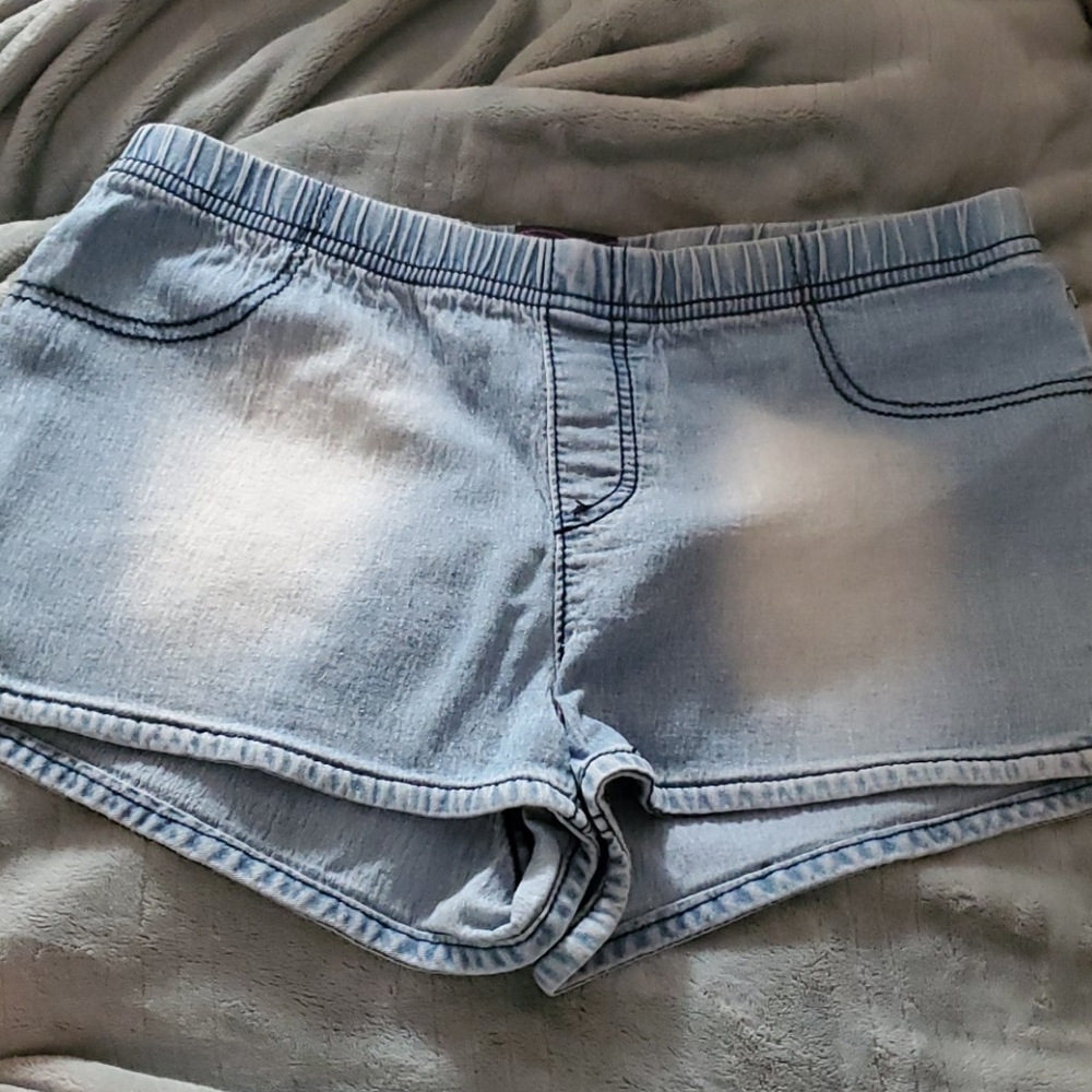 Stretchy Jean Shorts